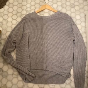 Hollister grey sweater